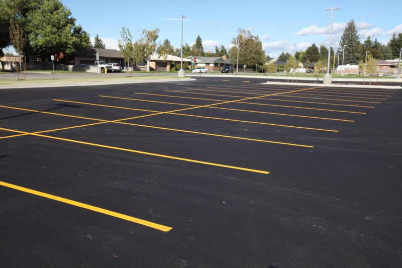 New Parking Lot